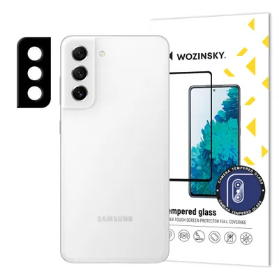Produktbild von Wozinsky Schutzglas 9H für Samsung Galaxy S21 FE - Schwarz KP22034