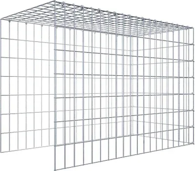 Produktbild von Anbaugabione Typ 4 100 cm x 70 cm x 50 cm (L x H x T), Maschenweite 5 cm x 10 cm, C-Ring