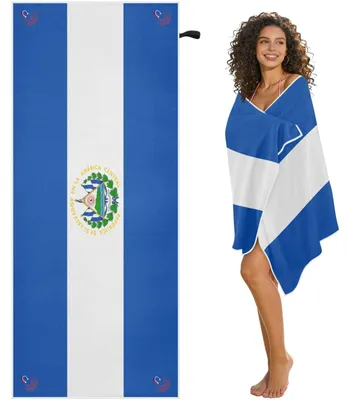 Image de Serviette de plage en microfibre douce pour femmes et hommes