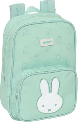 Produktbild von Schulrucksack Miffy Menta Minze 20 x 28 x 8 cm