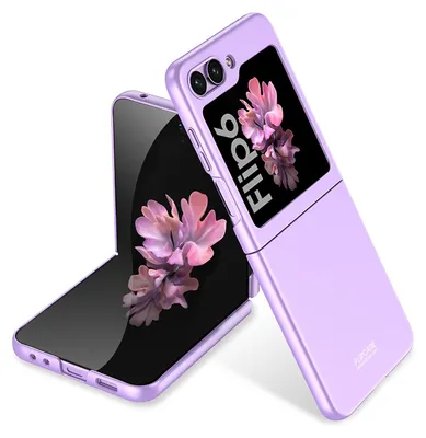 Obrázek produktu pro Pouzdro pro Samsung Galaxy Z Flip 6 / Z Flip 7 FE, Tenké matné tvrdého PC pouzdro, odolné proti otiskům prstů Fialová
