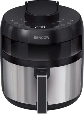 Heißluftfritteuse 5 l, 1500 W, Touch, antihaftbeschichtet, Edelstahl