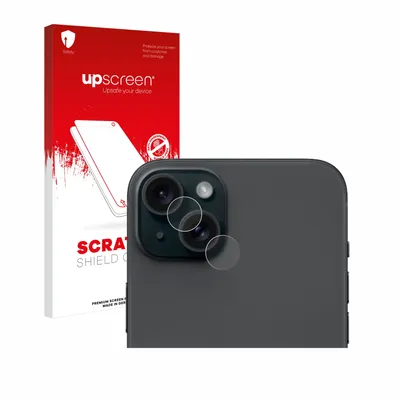 Produktbild von upscreen Schutzfolie für Apple iPhone 15 Plus (NUR Kameraschutz) Displayschutz Displayschutzfolie Folie Klar Transparent