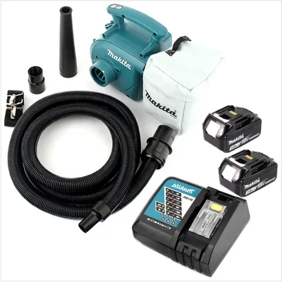 Produktbild von Makita DVC 350 RF Akku Staubsauger 18V + 2x Akku 3,0Ah + Ladegerät