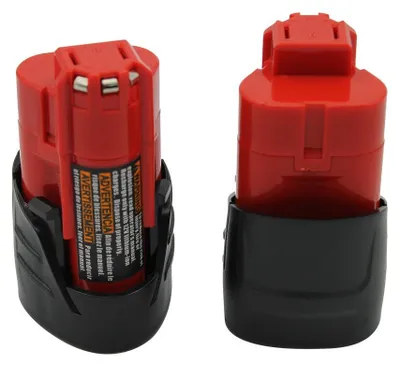 2er-Pack Akku 12 V 1,5 Ah Li-Ion für Milwaukee M12