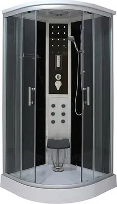 Produktbild von Komplettduschkabine DREAM 90 x 90 x 215 - Mit Massagedüsen - Mit Radio - LED Beleuchtung