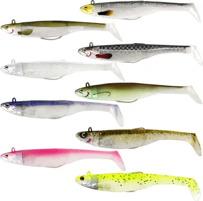 Produktbild von Westin 17cm 75g Magic Minnow Jig - 1 Jigkopf + 2 Gummifische, Farbe:Robocod