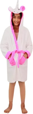 Productafbeelding van Kinderbadjas - Fleece badjas - Thuis ontspannen - Superzachte stof - 2-13 jaar - Dierenprint