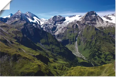 Produktbild von ARTland Poster Berge rund um den Großglockner Größe: 60x40 cm