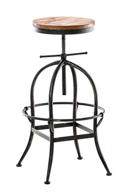 Produktbild von CLP Barhocker Strong  höhenverstellbar bronze