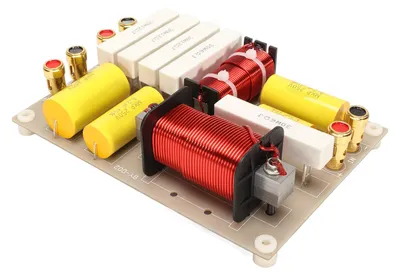 Obrázek produktu pro 2pásmový crossover filtr, profesionální vysoce výkonný 800 W HiFi reproduktorový frekvenční dělič pro pódium