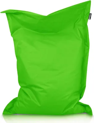 Produktbild von Sitzsack Sitzsack Rechteck mit rand Sitzkissen Bean Bag Große & Farbe wählbar Apfelgrün 160x145cm