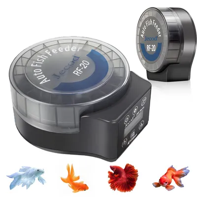 Aquarium-Futterautomat, 140 ml, Timer, 6 Portionen