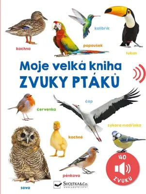 Productafbeelding van Moje velká kniha Zvuky ptáků