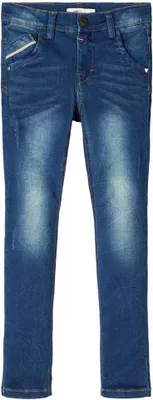 Produktbild von Name It Theo Super Stretch X-slim Fit 2082 Hosen Blau 12 Months Blau 12 Months