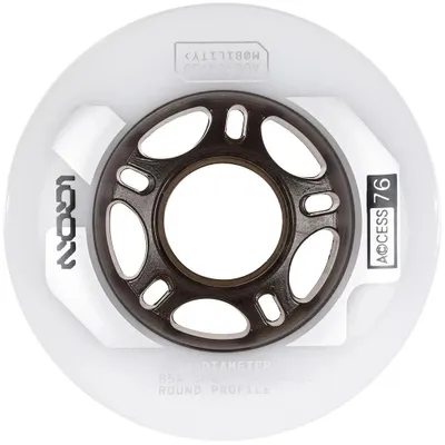 Produktbild von Iqon Access 76 85a Schlittschuhrollen 4 Einheiten Silber 76 mm Silber 76 mm