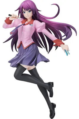 Image de Série Monogatari Pop Up Parade Statue en PVC Hitagi Senjyogahara Taille L 23 cm