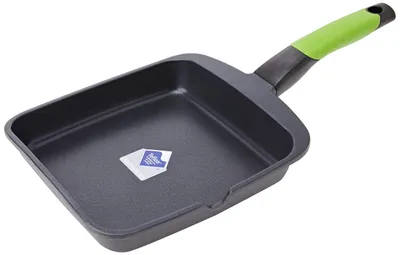 Produktbild von Bratpfanne Pfanne Brat- und Bratpfanne - Gusssaluminium - 28 cm - Schwarz - Für Induktion