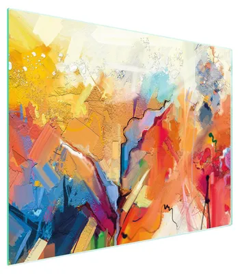 Produktbild von Glas-Schneidebrett 52x40 cm mit rutschfester Rückseite, flecken- und geruchsresistent