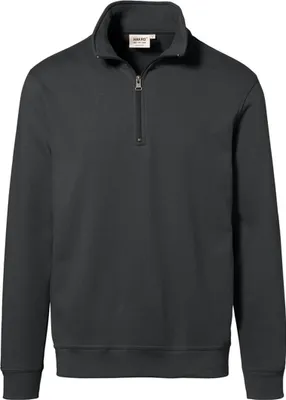 Produktbild von HAKRO Zip-Sweatshirt Premium 451, anthrazit, 5XL