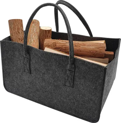Produktbild von FireFix Filztasche für Kaminholz 27 x 50 x 34 cm anthrazit