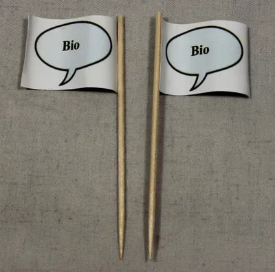 Produktbild von Party-Picker Flagge  Papierfähnchen in Spitzenqualität 25 Stück Beutel