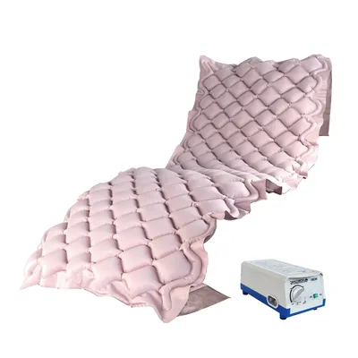 Productafbeelding van Anti-decubitus matras, luchtmatras, met compressor, 200x90x7 cm, 130 cellen, beige, model "Klinik 1", merk Clinicalfy