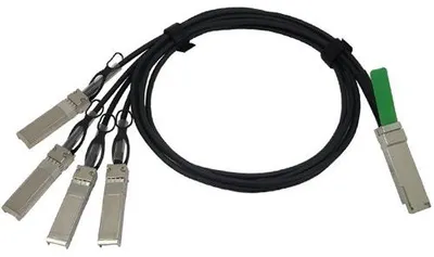 Produktbild von Cable/QSFP to 4xSFP10G Passive Copper 5m