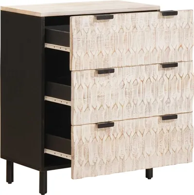 Obrázek produktu pro vidaXL Komoda 60 x 33 x 75 cm z masivního mangového dřeva