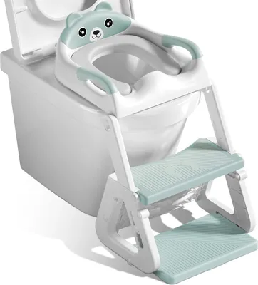 Produktbild von Famanu Toilettensitz für Kinder mit Treppe - höhenverstellbar und rutschfest