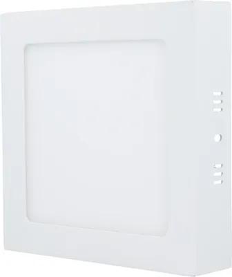 Produktbild von LED Downlight Panel Aufputz Deckenleuchte Deckenlampe Viereck 18W inkl. Trafo Neutralweiß 4500K 1450lm Energieklasse A+ für Kinderzimmer Wohnzimmer Küche Garage Büro
