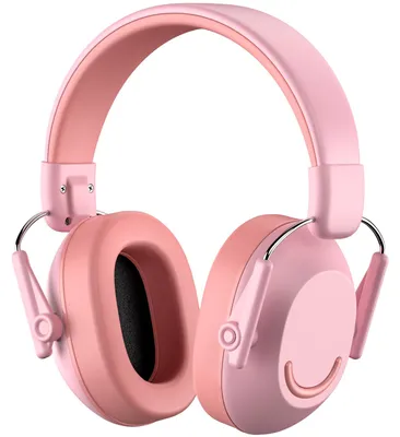 Obrázek produktu pro Sluchátka pro děti, redukce hluku 30 dB, růžová, pro použití v hlučném prostředí