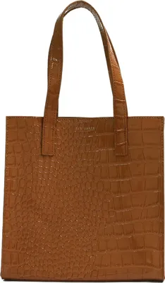 Produktbild von Ted Baker Handtasche Wenonaa Croc Effect Icon Bag Tan hellbraun