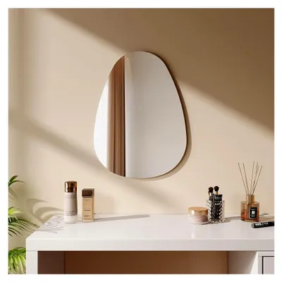 Produktbild von Asymmetrischer Wandspiegel 60 x 45 cm für Badezimmer