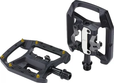 Obrázok produktu pre BBB Cycling BBB pedále DualChoice Trail 90 čierne – kombinované pedále pre klikové aj...
