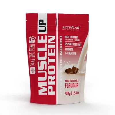 Zdjęcie produktu dla Activlab Muscle Up Protein 700g białko serwatkowe kreatyna tauryna - czekolada