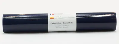 Produktbild von Kreativplotter Vinylfolie glänzend KOBALTBLAU 30,5x300 cm
