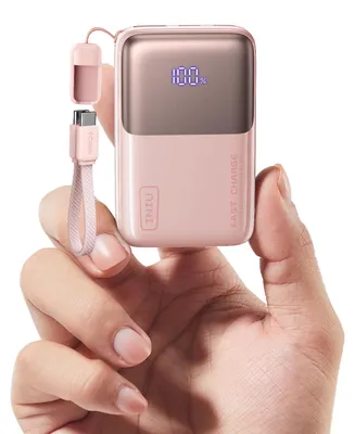 Immagine prodotto di Power bank ultra-compatta INIU, 10000mAh, ricarica rapida da 45W con cavo USB-C