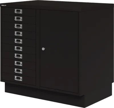 Produktbild von Bisley MultiDrawer Kombischrank - Farbe: Schwarz