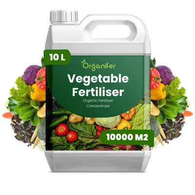 Produktbild von Flüssigdünger Für Gemüse 10L – 2-1-8 NPK – Flüssig-Pflanzendünger Für Gemüse – Organifer
