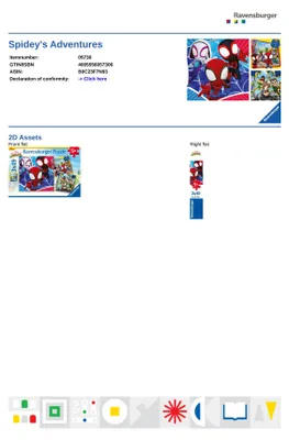 Image de Les aventures de Spidey Ravensburger 05730