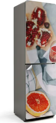 Produktbild von Eine getrocknete Tulpenblüte – Kühlschrank Aufkleber – Klebefolie Kühlschrank – Kühlschrank Nachbildung – Kühlschrankfolie selbstklebend – Küchen Dekoration – 60x205 cm