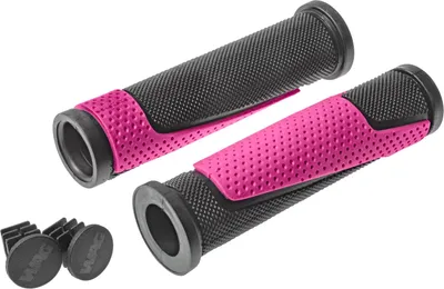 Produktbild von Wag Double D Griffe, Schwarz und Pink, 125 mm