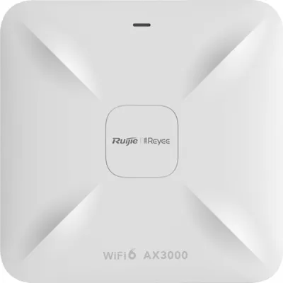 Image de Reyee - AP Wi-Fi Omni-direccional 6 - Frequência 2.4 e 5 GHz - Suporta 802.11a/b/g/n/ac/ax - Velocidade de transmissão até 3000