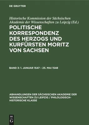 Produktbild von 1. Januar 1547 - 25. Mai 1548