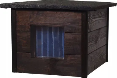 Obrázek produktu pro Kočičí domeček Kočičí bouda Kočičí jeskyně Nábytek pro kočky 57x47x48cm; Wenge
