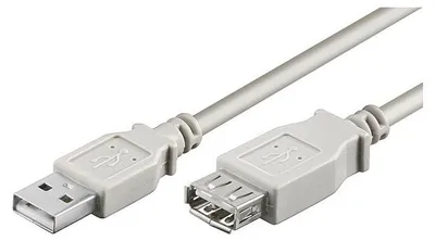 Produktbild von PremiumCord KUPAA5BK, 5 m, USB A, USB A, USB 2.0, 0,48 Gbit/s, Schwarz