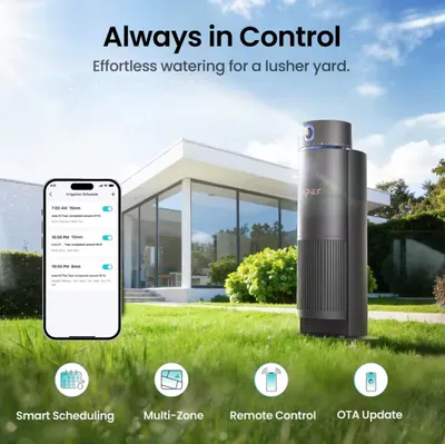 Produktbild von Aiper IrriSense 2 Doppel Set Intelligenter Rasensprenger Bewässerungscontroller