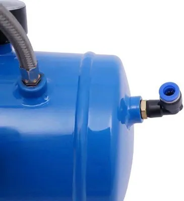 Immagine prodotto di Compressore d'aria, pompa per pneumatici - Serbatoio da 6 litri - Pressione: 100 PSI - Colore: blu
