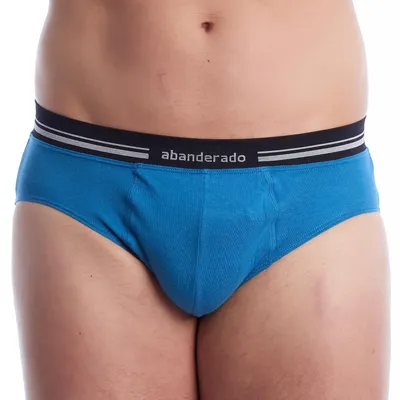 Immagine prodotto di Slip da uomo in cotone Abanderado con elastico in vita e fascia extra morbida A077H